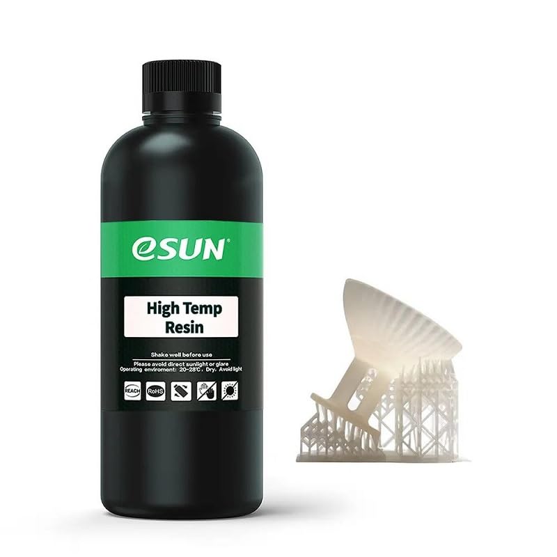 eSU High Temp Resin, Transparent, 0.5Kg/Bottle