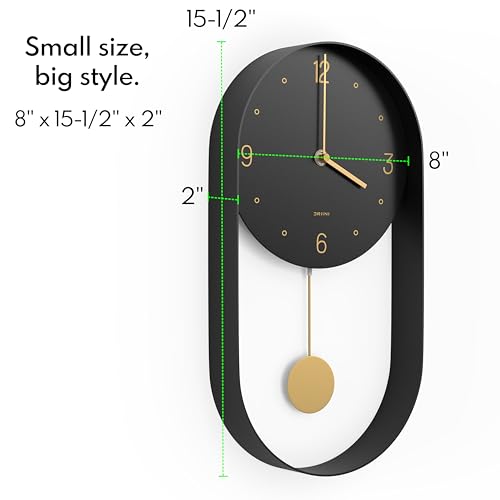 Driini Modern Pendulum Wall Clock thumb #2