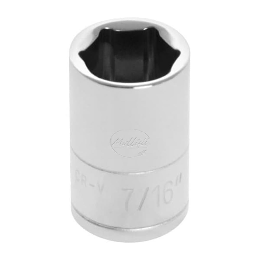 1/4 In Dr. Socket 7/16 In, Mfr: W36014-A