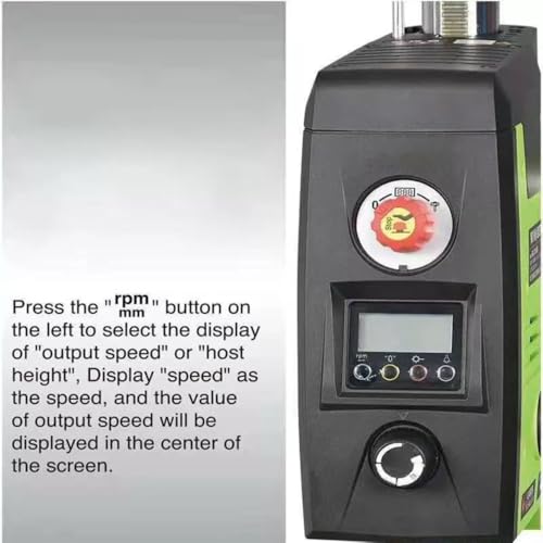 BACHIN Bench Drill Stand 800W Brushed digital display Mini Electric Bench Drilling Machine Chuck 1.5-16mm 6-Speed Benchtop Drill Press, Spindle Speed: 200-2500r/min - Image 4