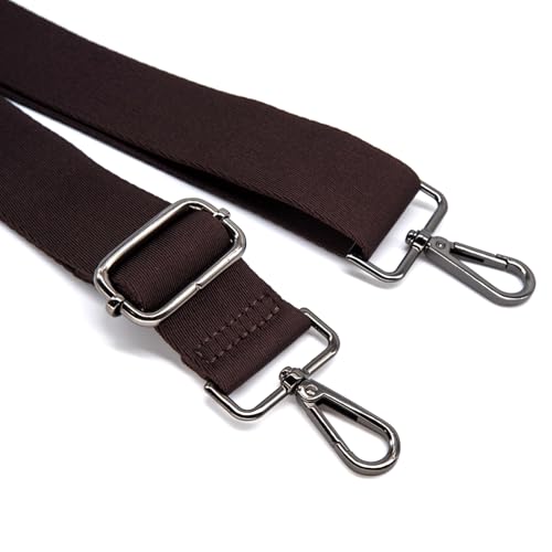 Image of S&loyoe Thickened Solid Color Purse Straps Replacement Crossbody Bag Strap Adjustable Wide Guitar Straps for Handbags 1.5inch