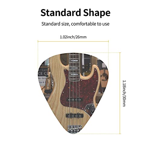 Médiators Guitare 12-Pack Guitare Instrument de Musique Médiators Guitare Électrique Guitare Acoustique Diverses… - Les Beatles, Paul McCartney, John Lennon, RIngo Starr, George Harrison Médiators Guitare 12-Pack Guitare Instrument de Musique Médiators Guitare Électrique Guitare Acoustique Diverses… – Image 4
