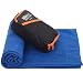 Rainleaf Travel Towel,Fast Drying Towel,Backpacking Towel,Swim Towel,Absorbent Towel,Workout Towel,Microfiber Towels for Body,Ultra Compact-Soft -Lightweight,Blue 34'x60'