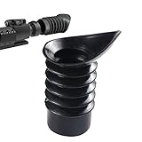 Oblique Thread Shockproof Buffer Rubber Goggles, Eyecup Protector Eyepiece Goggle, Scope Rubber Cover, Scope Eyecup Flexible Fits 38-40mm and 32mm-35mm Eyepiece Lenses (38-40)