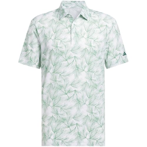 adidas Men's Ultimate365 Mesh Print Polo Shirt