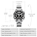 Imagen de BERNY Relojes Hombres Reloj Automático 20ATM Reloj De Buceo Impermeable Reloj De Pulsera Mecánico Analógico para Hombres con Recubrimiento AR Súper Luminoso Lente De Zafiro Relojes De Moda