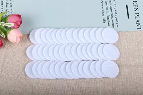 Image of YYCRAFT 3 /4 inch White Hard Wool Felt Circles for Craft Project-300pcs 3 /4inch(20mm)