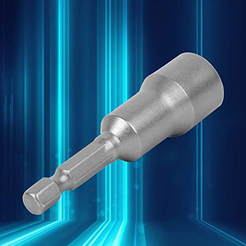 YWBL-WH Adattatore Magnetico in Acciaio per Utensili con Esagono Incassato da 13 Mm, Set da 5 Pezzi per Connessione Meccanica con Barre in Acciaio Nervato, Compatibile con Cacciaviti Elettrici 802