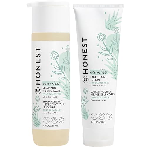 The Honest Company Fragrance Free Bundle for Sensitive Skin | 2-i...
