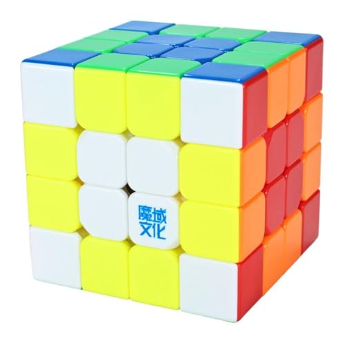 Image of MoYu AoSu 4x4 V7 Single-Track Magnetic Cube, 58mm Compact Speed Puzzle, Smooth Fast Turning 4x4 Brain Teaser for Kids & Adults
