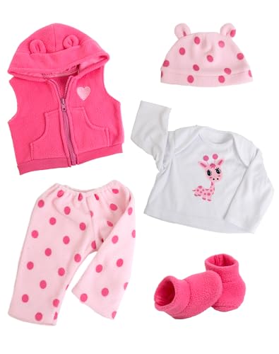Aori Reborn Baby Dolls Clothes - Outfit Clothing Accessories for 20-24 inch Lifelike Newborn Baby Dolls
