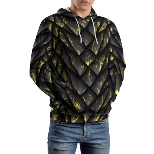 Dragons Scale Print Hoodie Womans Sweatshirt Male Pullover Hoody Casual Loose Hooded Long Sleeve Sports Shirt Tops3