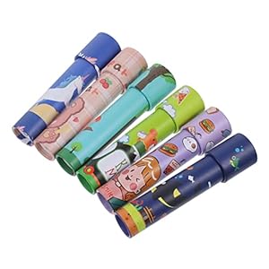 VICASKY 6 Stück Kinder Kaleidoskope Spielzeug Set
