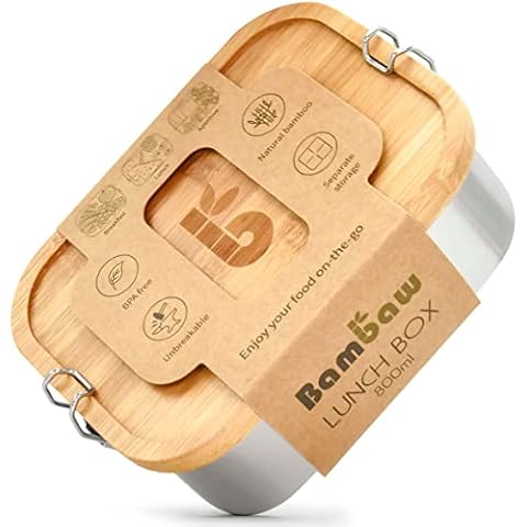 Bambaw Fiambrera Bambu Infantil 800 ml Cover