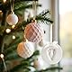 Reece Studio Baby’s Handprint Christmas Keepsake Kit Ornament, DIY Clay Newborn Footprint and Handprint Maker, Gender-Neutral Gift For New And Expecting Parents, 2 Pack