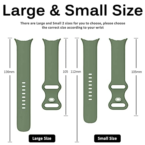 Miimall Strap for Google Pixel Watch 2/Pixel Watch Band, Quick Fit Flexible Wristband - Image 4