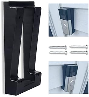 Karbay R-ing Doorbell Siding Mount / Vinyl Siding Angle Adjustment Mount for Ring Video Doorbell, Ring 2, Ring 3, Ring 3 Plus Video Doorbell for Standard Style Siding