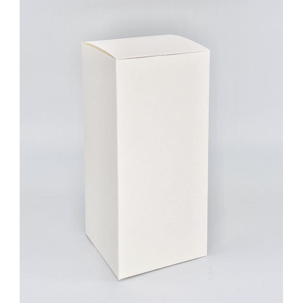 10 Scatole Pieghevoli Bomboniera Harmony Bianco – Portaconfetti 20x12x8,5 Cm – Con Coperchio Incorporato