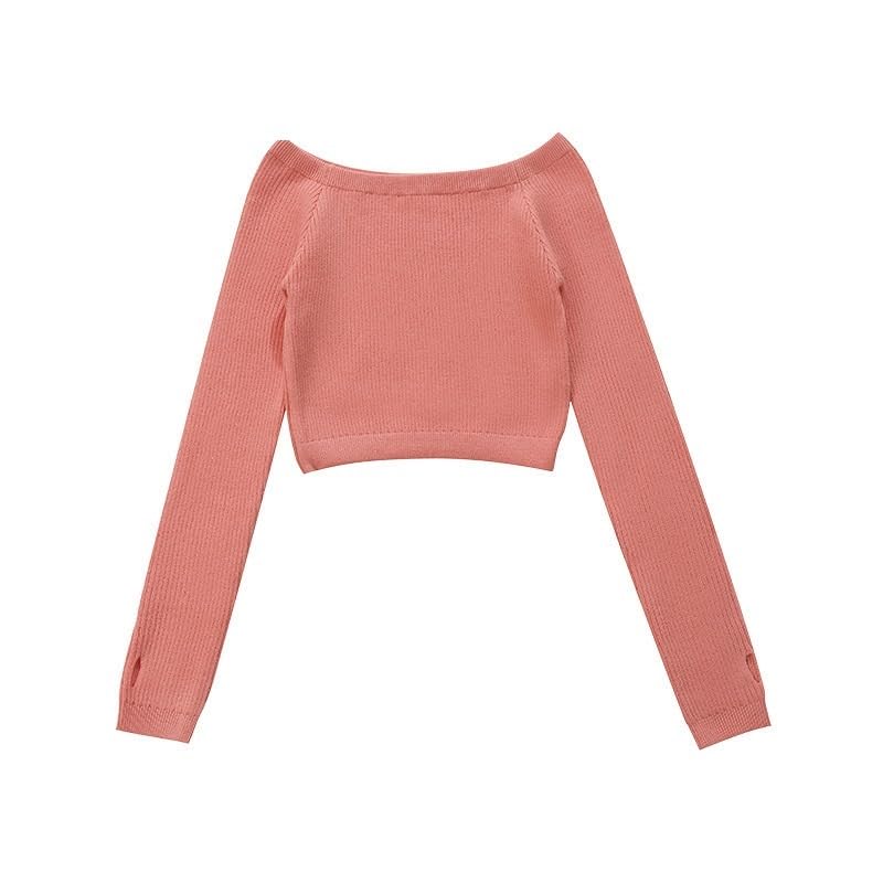 Girls Top Combo With Booty Shorts Ballet Dance Gymnastics Wear Knitted Leg Warmer Long Sleeve Pull Over Sweater Winter Set for Pilates Yoga Workout(Grapefruit red,130 Height 110-130cm)