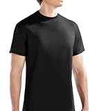 Fruit of the Loom Men's Crew Neck T-Shirt (Pack of 4), Black/Grey, XX-Large