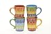 Certified International San Marino Soup/Pasta Bowls (Set of 4), 9.25", Multicolor