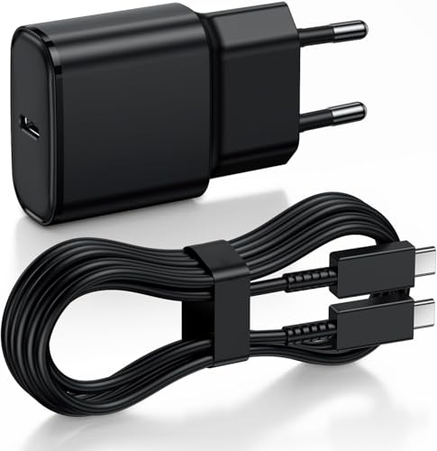 Samsung Schnellladegerät USB C für Samsung Galaxy S25 S24 S23/S22/S21/S20,Ultra, A53 5g,A51,A52,i -Phone 16 15,25W Typ C...