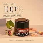 Sahajan Golden Glow Eye Balm with Ghee + Centella | Clinically-Proven Clean Ayurvedic Rich Eye Cream | Visibly Softens, Moisturizes, Smooths, Firms, Tightens | 0.5 fl oz - Image 5