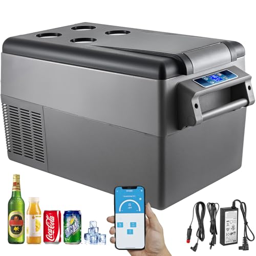 KITGARN 35L Compressor Portable Small Refrigerator Car Refrigerator Freezer Vehicle Car Truck RV...