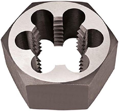 Metric Marine, Hex Die, Tungsten Steel, Pack (5-Pack, Tungsten Steel, M8 x 1.25)