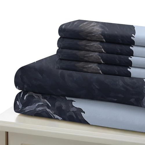 Housse de couette hypoallergique effet 3D respirante et super douce - 7
