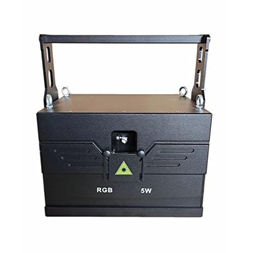 JUNMAN 5W RGB Full Color Animation Stage Effect Light DJ Disco Stage Beam Lights for Party Wedding...