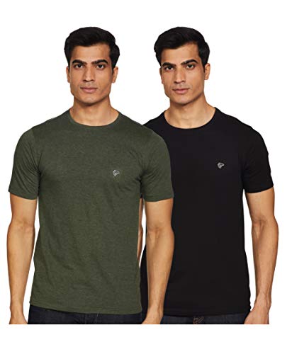 Image of Ruggers Men's Solid Slim Fit T-Shirt