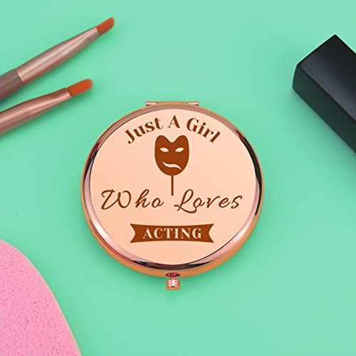 Espejo compacto de maquillaje redondo Mwphuy miniatura 5