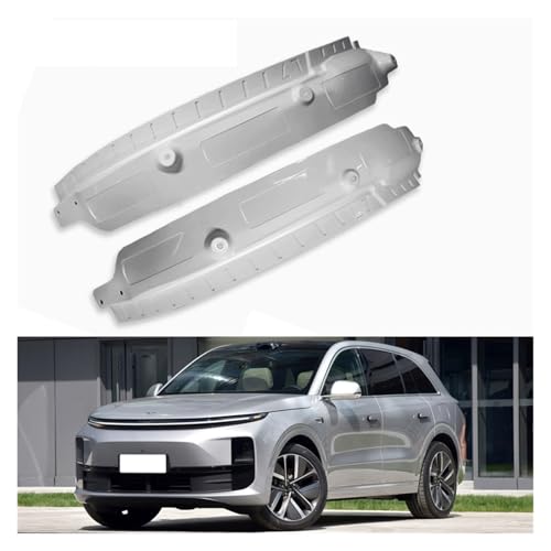 L6 2023 2024 に適合 車用ホイールマッドフラップ スプラッシュガード マッドフラップ フロントリアフェンダー TPE マッドガード プロテクター(Silver)