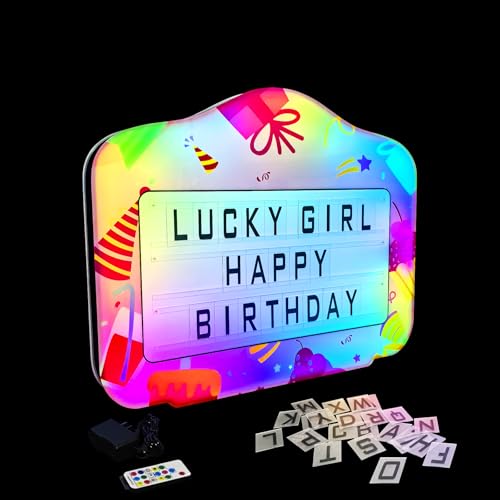 GLITCHCORE LED Bottle Service Sign - Acrylic VIP Club Light Lightweight Handheld for bottle girl sign with Interchangeable Letters Numbers (4 set Letters 2set Numbers) Suitable for bar parties(Pink)