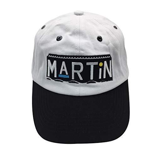 HSYZZY Dad Hat Baseball Cap Unconstructed Adjustable Dad Hats for Men Embroidery Hat, Black-white, One Size