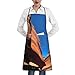 DTGPRO Colorado Landscape Apron. Soft And Skin -Friendly, With Pockets, Which Can Be Convenient To Place Items To Be Used At Hand.