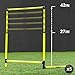 FORZA Weighted Training Hurdles – Adjustable Height 27in to 42in – Set of 5 Speed Hurdles with Folding Legs & 3-Point Base – Durable Agility Hurdles for Football, Track & Sports Training
