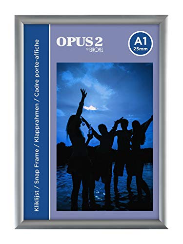 OPUS 2 355013 - Marco de aluminio con sistema Easy-Click, A1, 25 mm