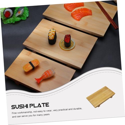 Plato Sushi Mediano Estilo Japonés Uonlytech Caqui miniatura 4