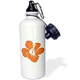 3dRose Duke University Chapel, Durham Sports Water Bottle, 21 oz, White