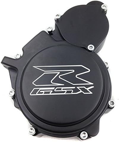 XKMT-Engine Stator Cover Compatible With Gsxr600/750 2006-2016 Black Left Side [B00YWCNDUQ]