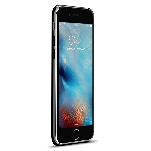 Luxendary Earth, Moon, Rover Design Chrome Series Case For Iphone 6/6S - Titanium Black #TOP2