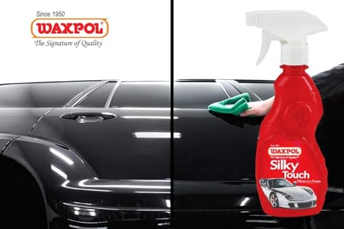 Image of Waxpol Silky Touch Car & Bike Spray Polish 100ml(Set of 72) | Instant Shine & Paint Protection | Hydrophobic High Gloss, UV Protection, Quick 10 Min Application