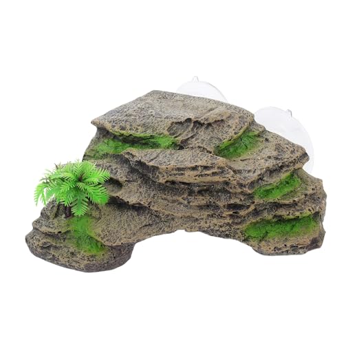 COSMEVIVI Climbing Platforms for Turtle Reptile Decor Basking Platform Multi-Functional Reptile Accessory Healthy Exercise
