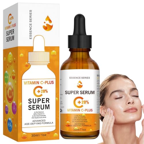 20% Vitamin C Serum for Face with Hyaluronic Acid,Dark Spot Remover for Face,Anti Aging Serum for Face,Face Serum for Women,Retinol Serum for Face,Hydrate Brighten Collagen Serum with Hyaluronic Acid