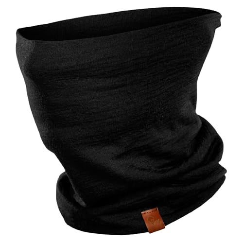 menique Schlauchschal Herren – 100% Merino Wolle Loop Schal...