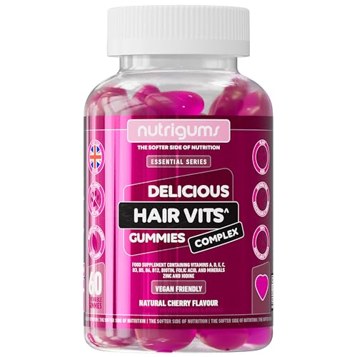 NUTRIGUMS Hair Vitamin Gummies - 60 Vegan