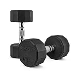 CAP Barbell SDPP-040 Color Coated Hex Dumbbell, 20 lb Pair