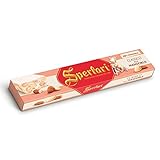 Sperlari Torrone Traditional Italian Candy - Gourmet Hard Nougat With Honey, Citrus & Crunchy Sliced Almonds - Holiday Italian Nougat Sweet Treat - Full Size Candy For Gifting - 5.29oz (150g) 1 Pack
